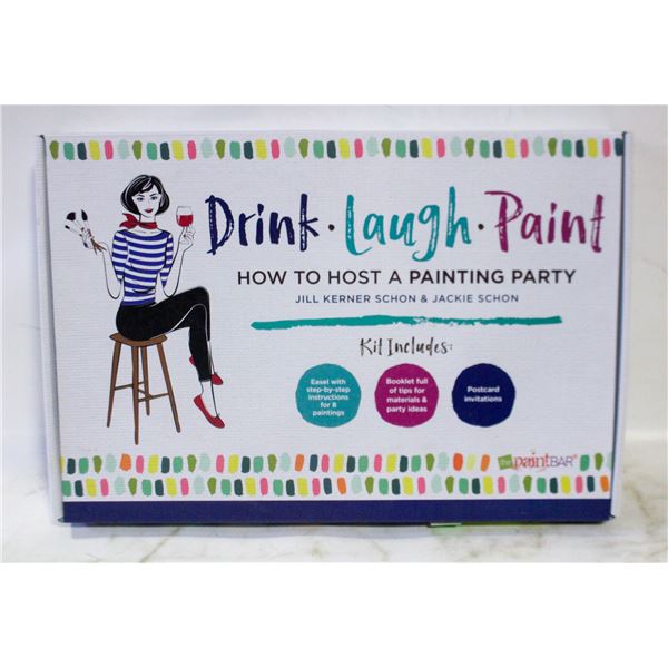 HOW TO HOST A PAINTING PARTY KIT