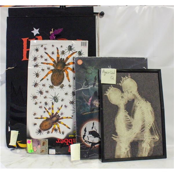LOT OF HALLOWEEN DECORATING KITS