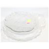 Image 1 : COLLECTION OF FANCY GLASS PLATTERS