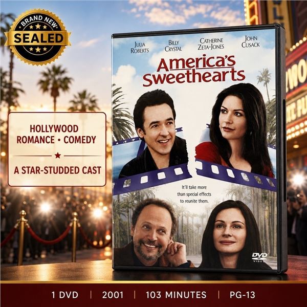 NEW DVD "AMERICA'S SWEETHEARTS" JULIA ROBERTS 20