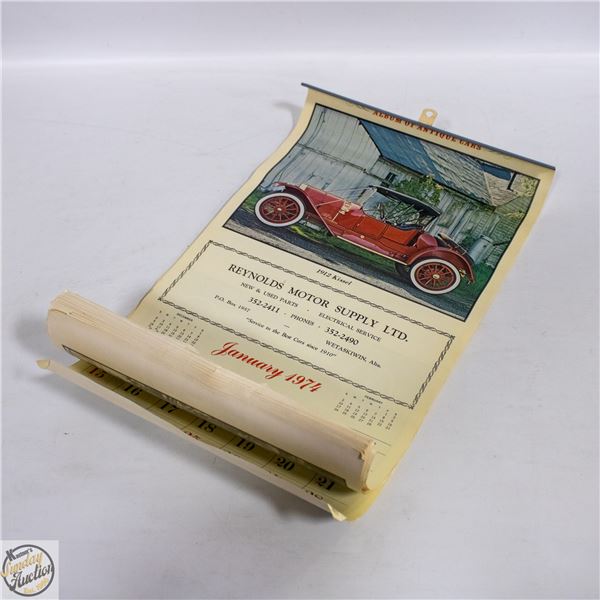 VINTAGE 1974 PROMO CALENDAR ALBUM