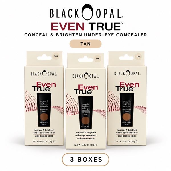 3 BLACK OPAL EVEN TRUE UNDER EYE CONCEALER TAN