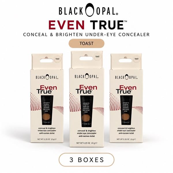 3 BLACK OPAL EVEN TRUE UNDER EYE CONCEALER TOAST