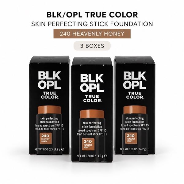 3 BLK/OPL STICK FOUNDATION 240 HEAVENLY HONEY