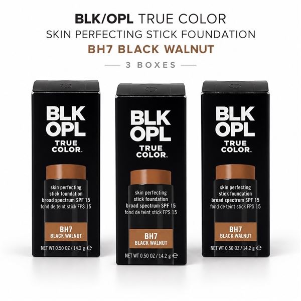 3 BLK/OPL STICK FOUNDATION BH7 BLACK WALNUT