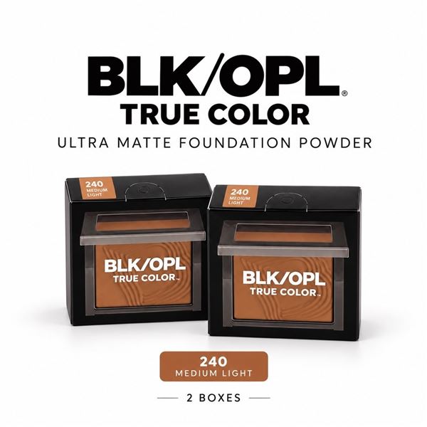 2 BLK/OPL ULTRA MATTE POWDER 240 MEDIUM LIGHT