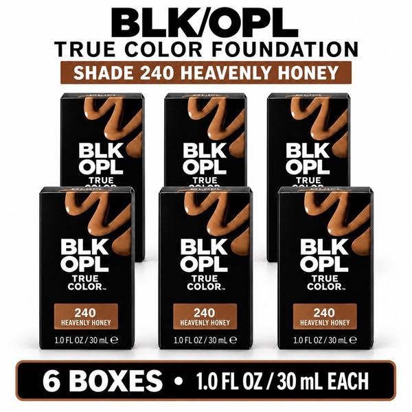 6 BLK/OPL FOUNDATION 240 HEAVENLY HONEY 30ML