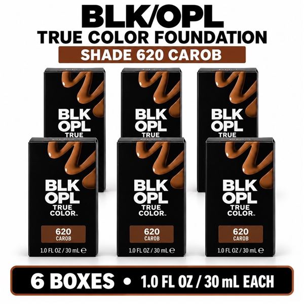 6 BLK/OPL TRUE COLOR FOUNDATION 620 CAROB