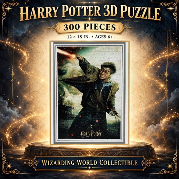 NEW HARRY POTTER 3D PUZZLE 300 PIECES
