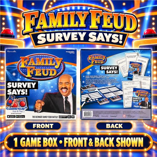 NEW FAMILY FEUD SURVEY SAYS GAME