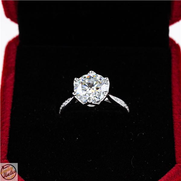 #5256-3.00 CT GRA CERTIFIED ROUND BRILLIANT CUT