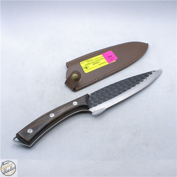 NEW FORGECRAFT HI-CARBON STEEL BUTCHER CLEAVER