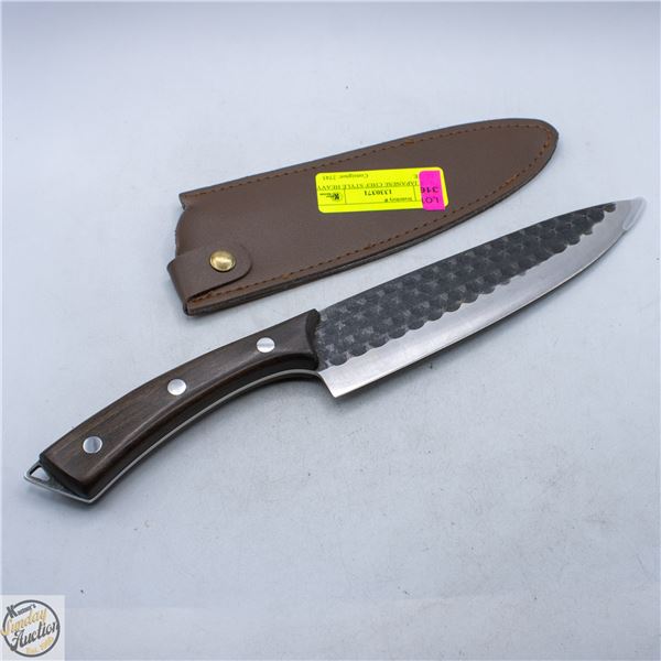 NEW JAPANESE CHEF STYLE HEAVY KNIFE