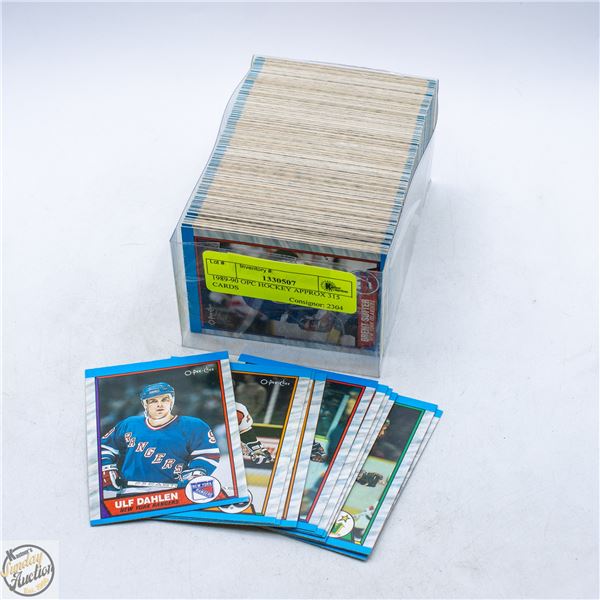 1989-90 OPC HOCKEY APPROX 315 CARDS
