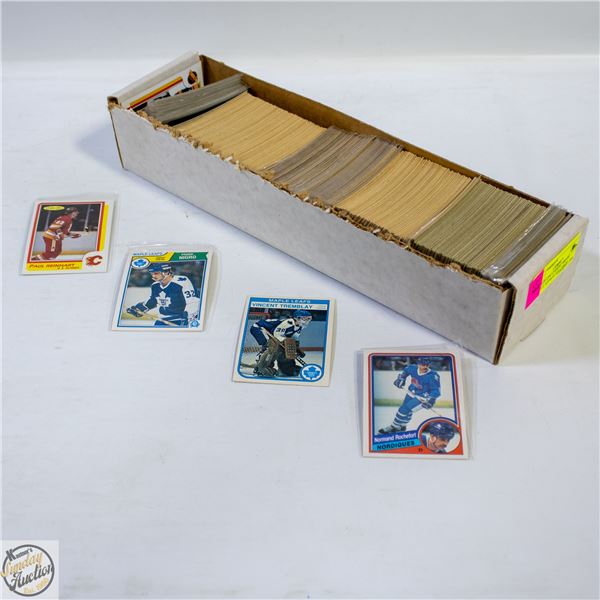 VINTAGE OPC CARDS 1980-86 HOCKEY APPROX 910 CARDS
