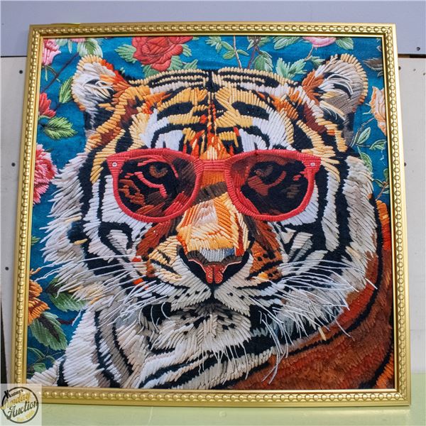 FELT TIGER PICTURE