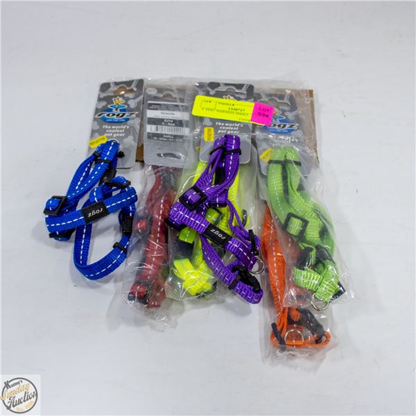 6 BRAND NEW DOG HARNESSES SZ SMALL