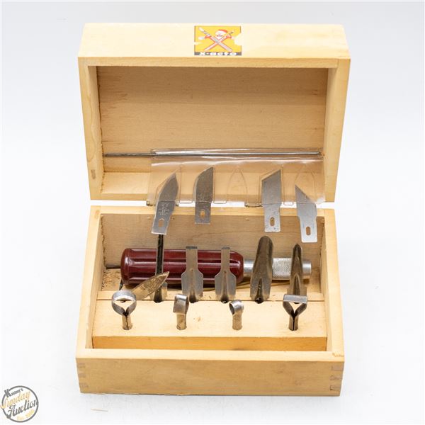 X-ACTO HOBBY WOOD WORKING KNIFE SET