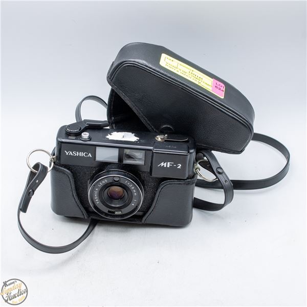 YASHICA MF-2 35MM COMPACT POINT & SHOOT FILM