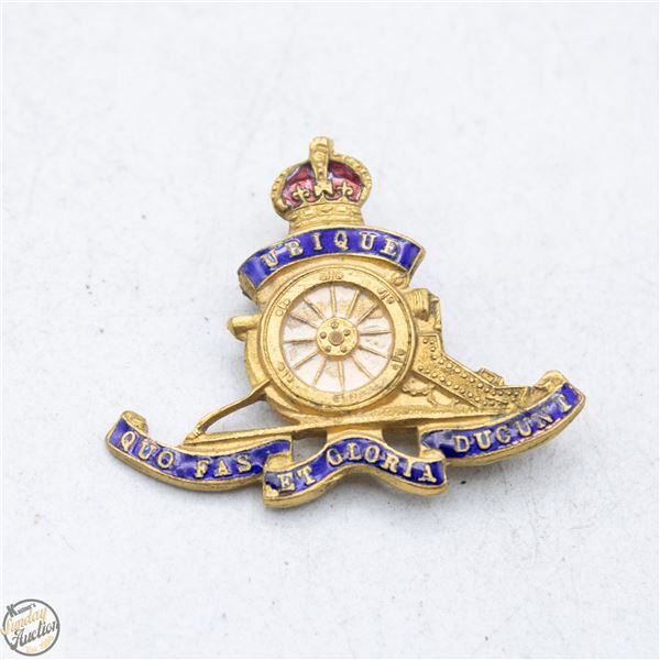 BRITISH ROYAL ARTILLERY REGIMENTAL SWEETHEART