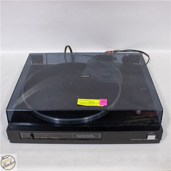 VINTAGE FISHER SEMI-AUTOMATIC TURNTABLE MT-328