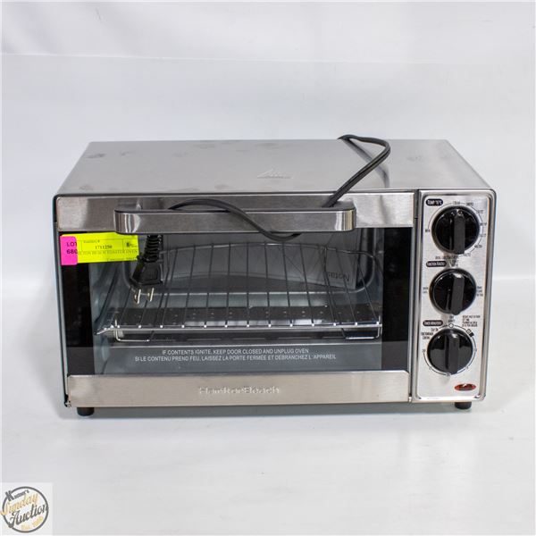 HAMILTON BEACH TOASTER OVEN