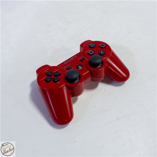 PLAYSTATION 2 RED WIRELESS CONTROLLER