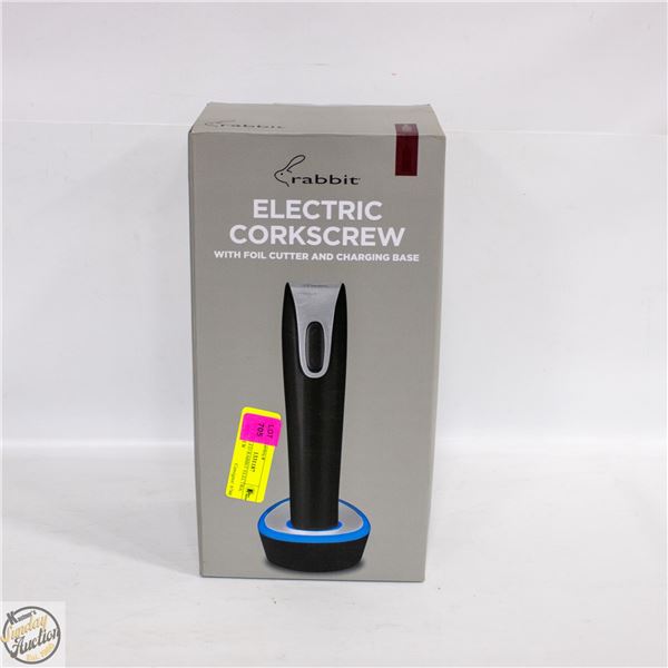 NEW SEALED RABBIT ELECTRIC CORKSCREW