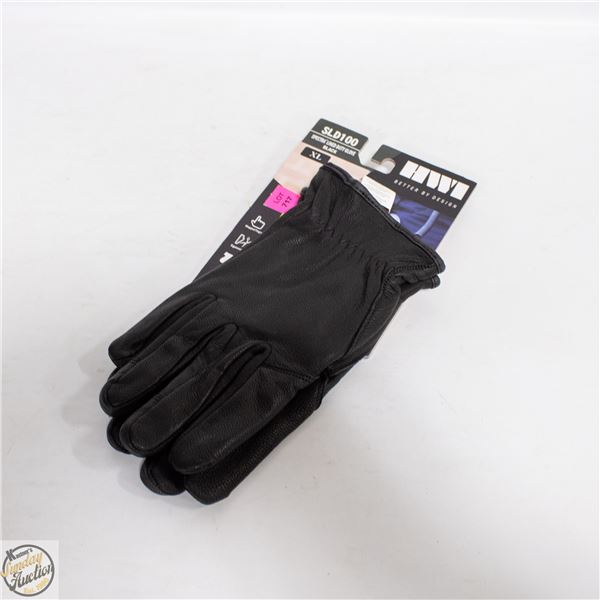 NEW HWI SPECTRA LINED DUTY GLOVES, GEN LEATHER