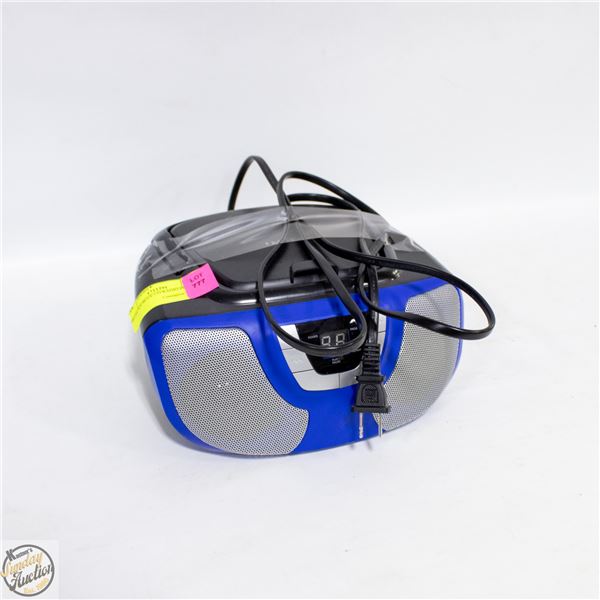 PROSCAN BLUE CD/RADIO PLAYER