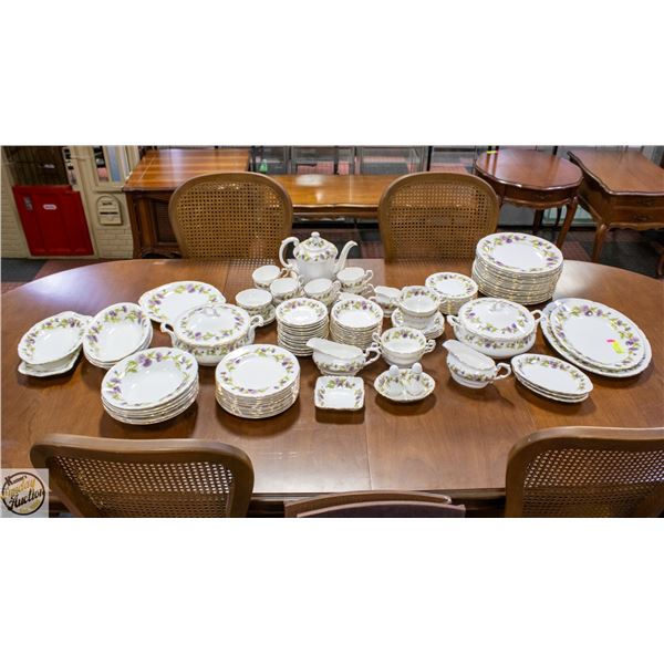 VINTAGE PARAGON HIGHLAND QUEEN THISTLE CHINA SET