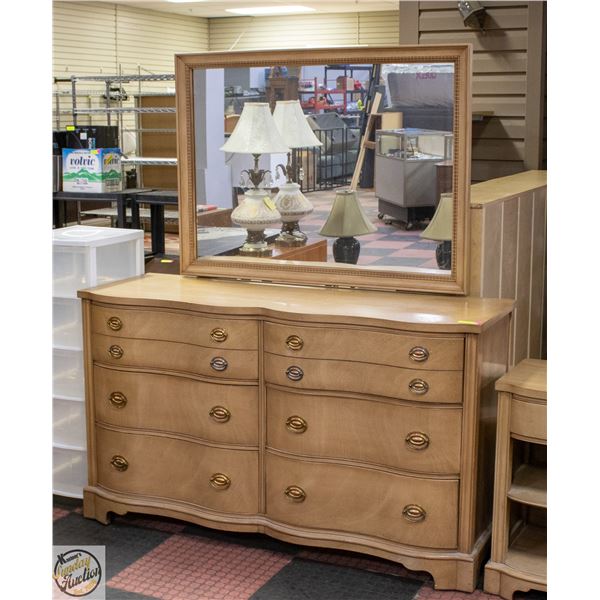 VINTAGE CHEST OF DRAWERS WITH MIRROR 6