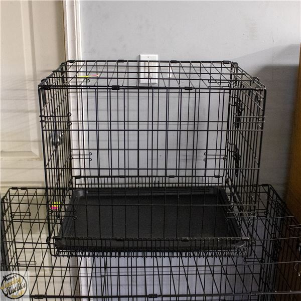 SMALL DOG CRATE H-20.5" W-18.5" L-24"