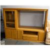 Image 1 : SOLID WOOD STORAGE UNIT
