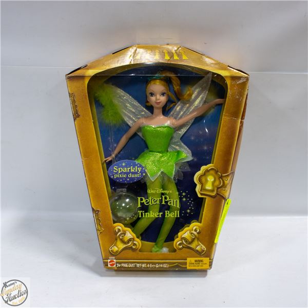 NEW MATTEL TINKER BELL 10” W/PIXIE DUST