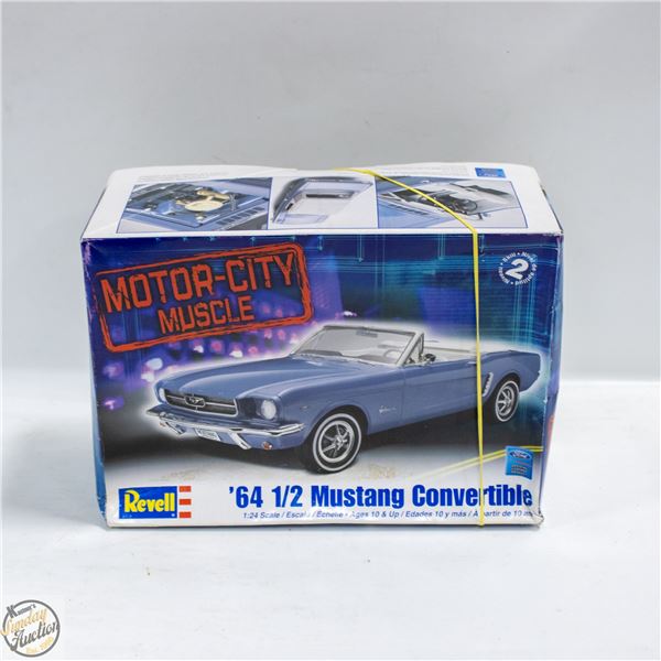 64 ½ MUSTANG CONVERTIBLE 1/24 MODEL KIT PARTS