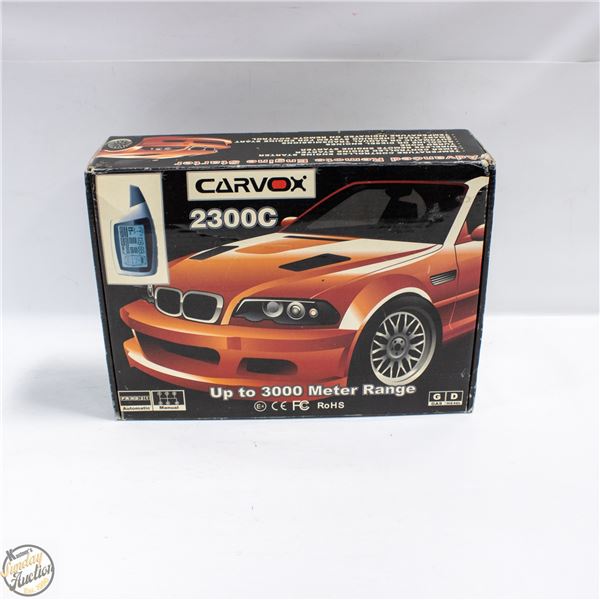 CAR VOX 2-WAY ALARM/REMOTE ENGINE STARTER