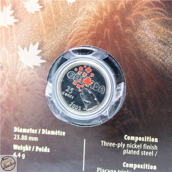 2003-P CANADA DAY 25 CENTS