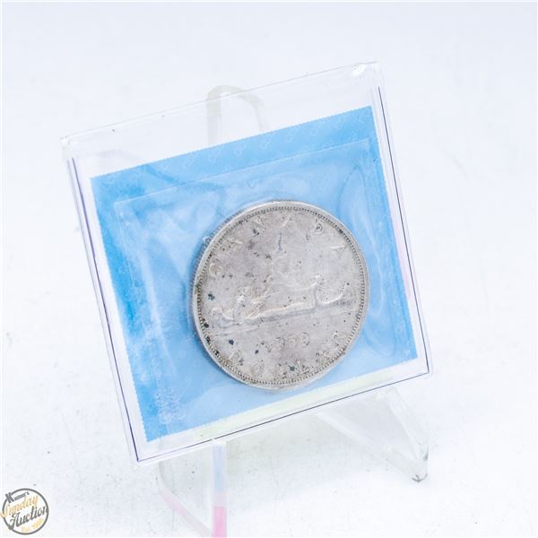 #5261-1959 $1.00 SILVER COIN 80 % SILVER