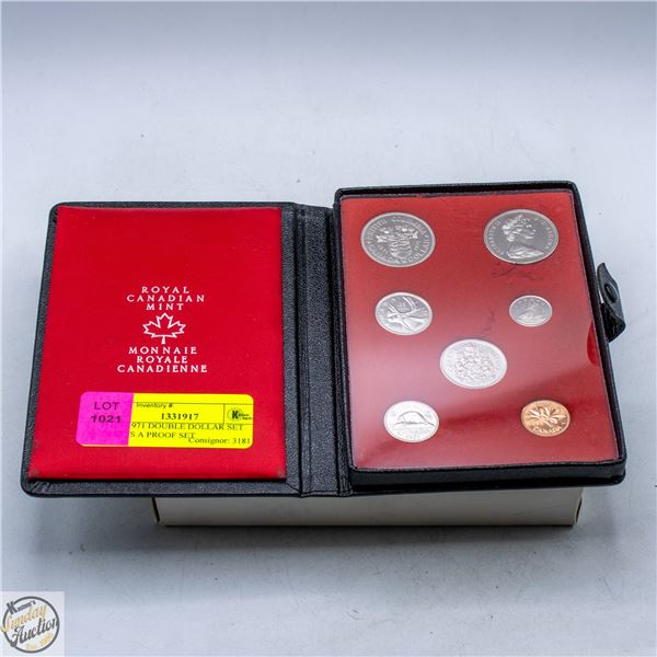 #5269-1971 DOUBLE DOLLAR SET THAT IS A PROOF SET
