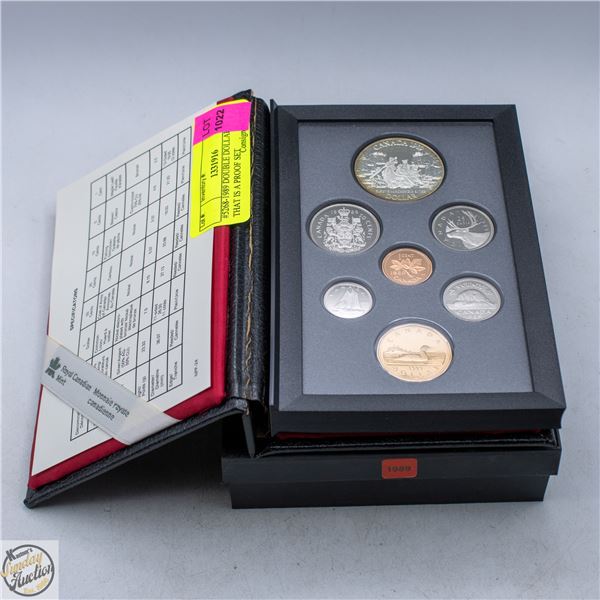 #5268-1989 DOUBLE DOLLAR SET THAT IS A PROOF SET