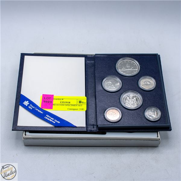 #5270-1982 6 COIN SPECIMEN SET