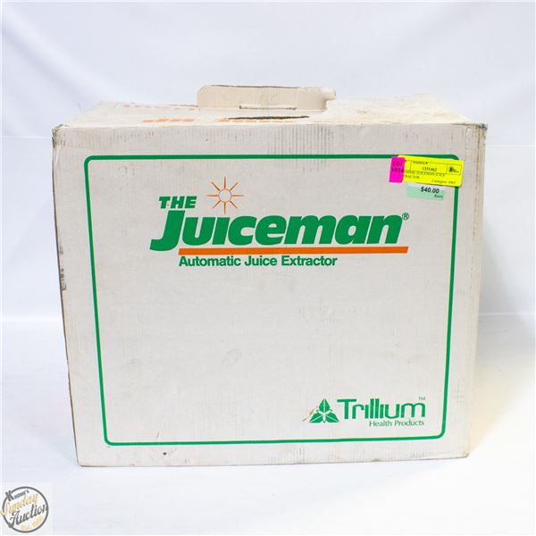 ORIGINAL JUICEMAN JUICE EXTRACTOR