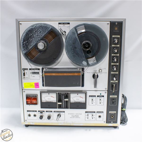 SONY TC-630 STEREO CENTER SOLID-STATE REEL TO REEL