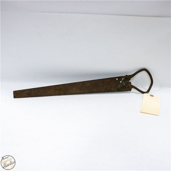 ANTIQUE TAPERED HAND SAW