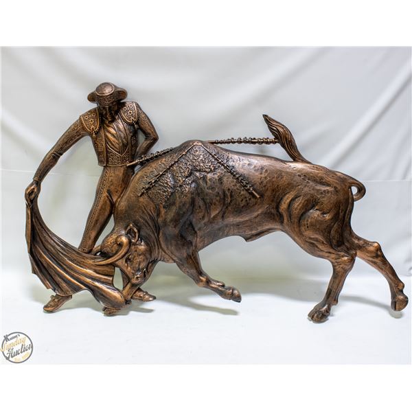 COPPERCRAFT BULL WALL HANGING
