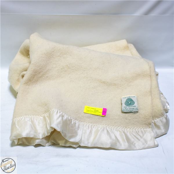 PURE LAINE VIERGE PURE VIRGIN WOOL FULL SIZED
