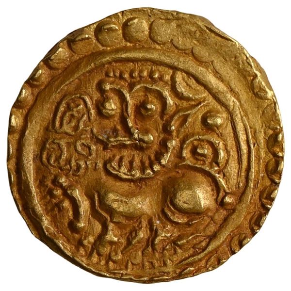 Kadambas Of Goa, Gold Gadyana Of Jayakeshi III (1187-1225 AD) - Bilingual Kannada and Devnagari