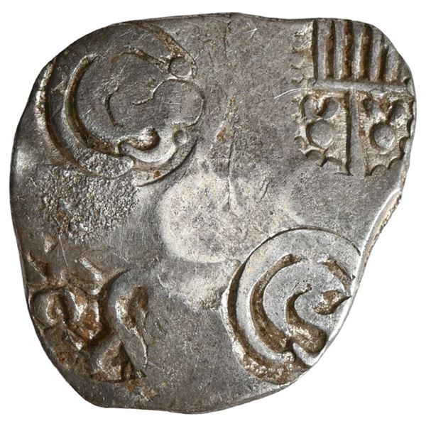 Punch-Marked Coin, Kalinga Janapada (Modern Orissa), Silver Karshapana ABCC Type (500-260 BC)