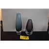 Image 1 : MURANO STYLE VASES (2 PCS)